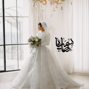 لباس عروس اسکارلت مدل نازنین